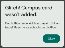 Glitch Campus card wasn't added.png